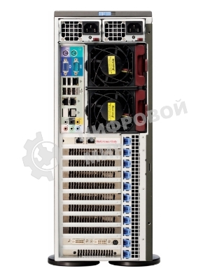 Серверная Платформа SuperMicro 7049GP-TRT - 4U/Tower GPU Server - 8x SATA - Dual 10-Gigabit Ethernet - 2200W Redundant