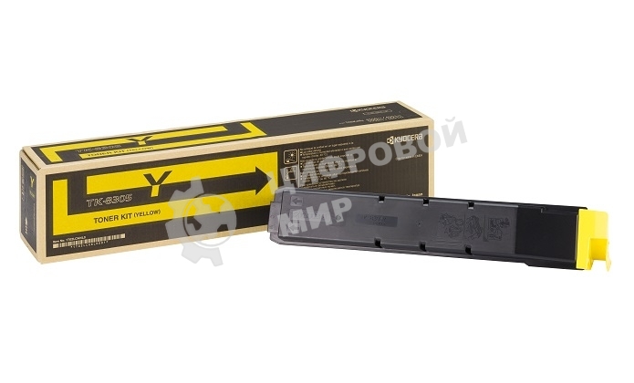 Картридж лазерный Kyocera TK-8305Y (1T02LKANL0) желтый для TASKalfa 3050ci/3550ci 15000 стр.