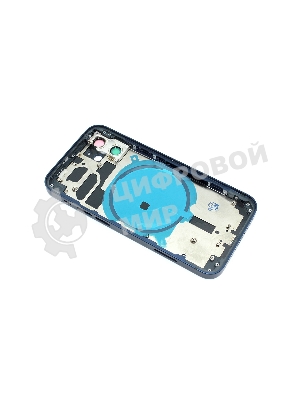 Задняя крышка (корпус) в сборе с рамкой для Apple iPhone 12 Mini синяя