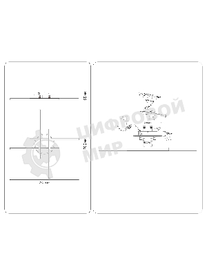 Потолочный светодиодный светильник Ambrella light FL6282 BK черный 58W 3000K-6400K 700*700*85 (ПДУ ИК)