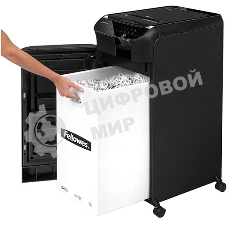 Шредер Fellowes AutoMax 550C (секр.P-4)/фрагменты/550лист./83лтр./скрепки/скобы/пл.карты/CD