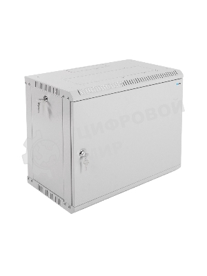 Шкаф телеком. настенный разборный 9U (600х350) дверь металл (ШРН-Э-9.350.1)