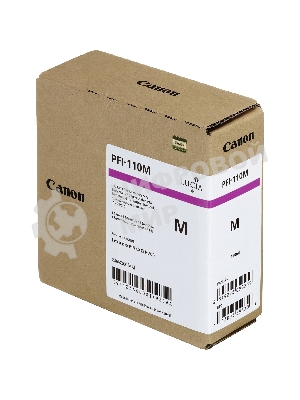 Картридж струйный Canon PFI-110 M 2366C001 пурпурный для Canon TX-2000/3000/4000 160мл