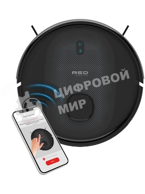Робот-пылесос Red Solution RV-RL6100S 35Вт черный