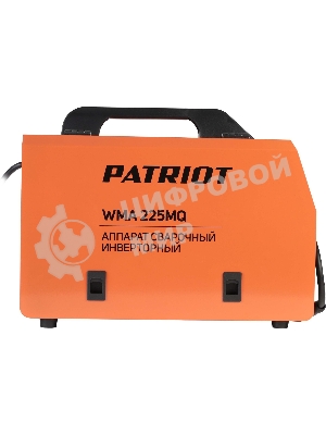Сварочный аппарат PATRIOT WMA 225MQ (605301755) инверторный mig/mag/mma стальной и флюс. провлокой