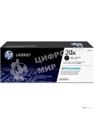 Картридж лазерный HP 30A черный для M203/MFP M227 (1600 стр)