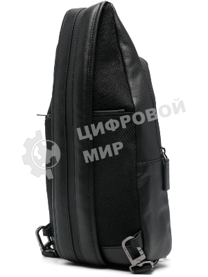 Рюкзак слинг мужской Piquadro Urban CA6540UB00/N, кожа, черный