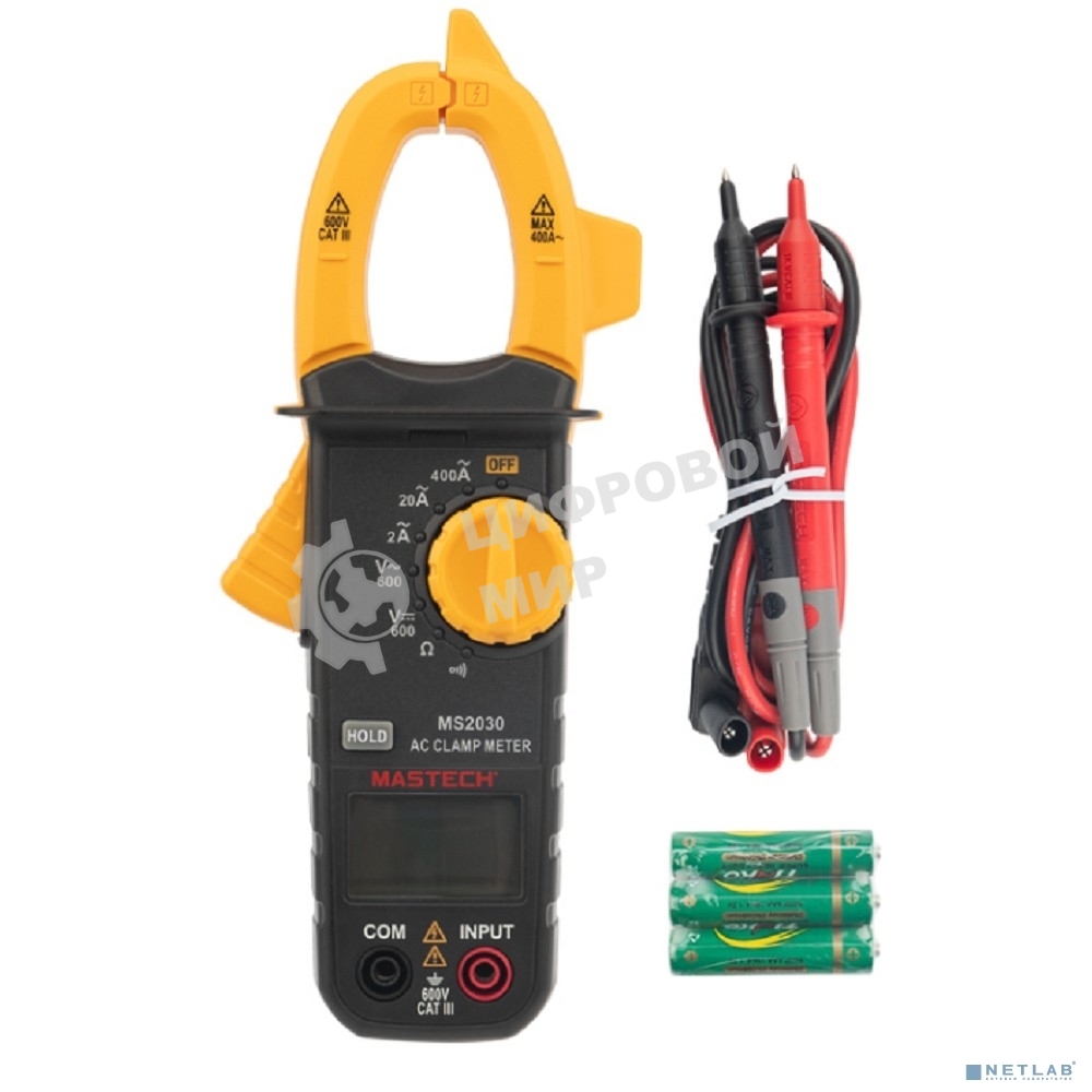Токовые клещи MASTECH MS2030
