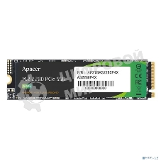 Накопитель SSD Apacer AS2280P4X, 256Gb, M.2 2280, PCIe 3.0 x4, NVMe, R/W 2100/1300