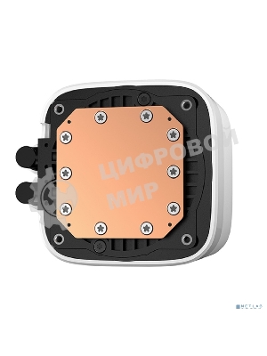 Система жидкостного охлаждения DEEPCOOL LD360 WH белый, 120 мм, алюминий/медь, 2400 об/мин, 38.71 дБ, 3 pin, 300 Вт