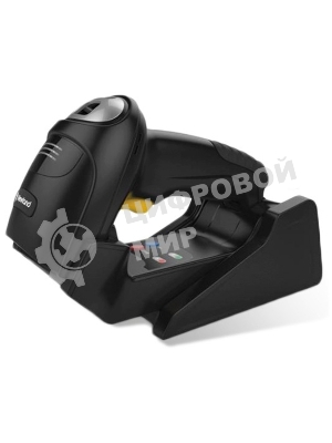 Сканер беспроводной HR52 Bonito, 2D CMOS Wireless Bluetooth Handheld Reader Mega Pixel, RETAIL VERSION dot-code enabled (black surface) with Stand/Docking Station, USB cable and multi plug adapter