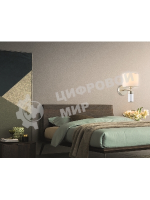 Настенный светильник Ambrella light LH71305 CGD/WH золото/белый E14 max 40W 220*150*260