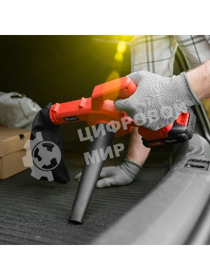 Воздуходувка-пылесос акк. портативная MTX LB-185, 35 м/с, 170 м3/ч, Li-Ion, 20 В