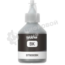 Чернила пигментные Brother BT6000BK черный (108 мл, 6000 стр.) для Brother DCP-T300/T500W/T700W