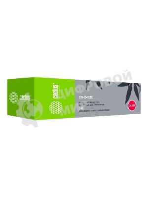 Картридж лазерный Cactus CS-O432X 45807120 черный (7000 стр.) для Oki B432/MB492