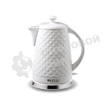 Чайник электрический керамический Kelli KL-1340,Объем: 1.8 л