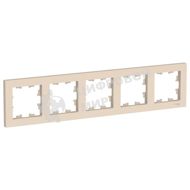Рамка 5-м ATLAS DESIGN универс. беж. SchE ATN000205