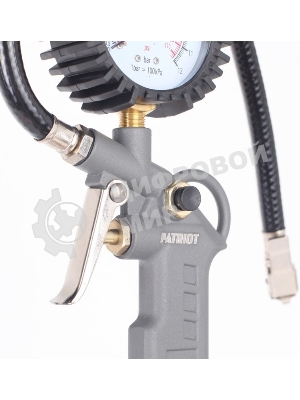 Пистолет для накачки шин Patriot GN 60D 10бар шланг360мм манометр63мм быстросъем