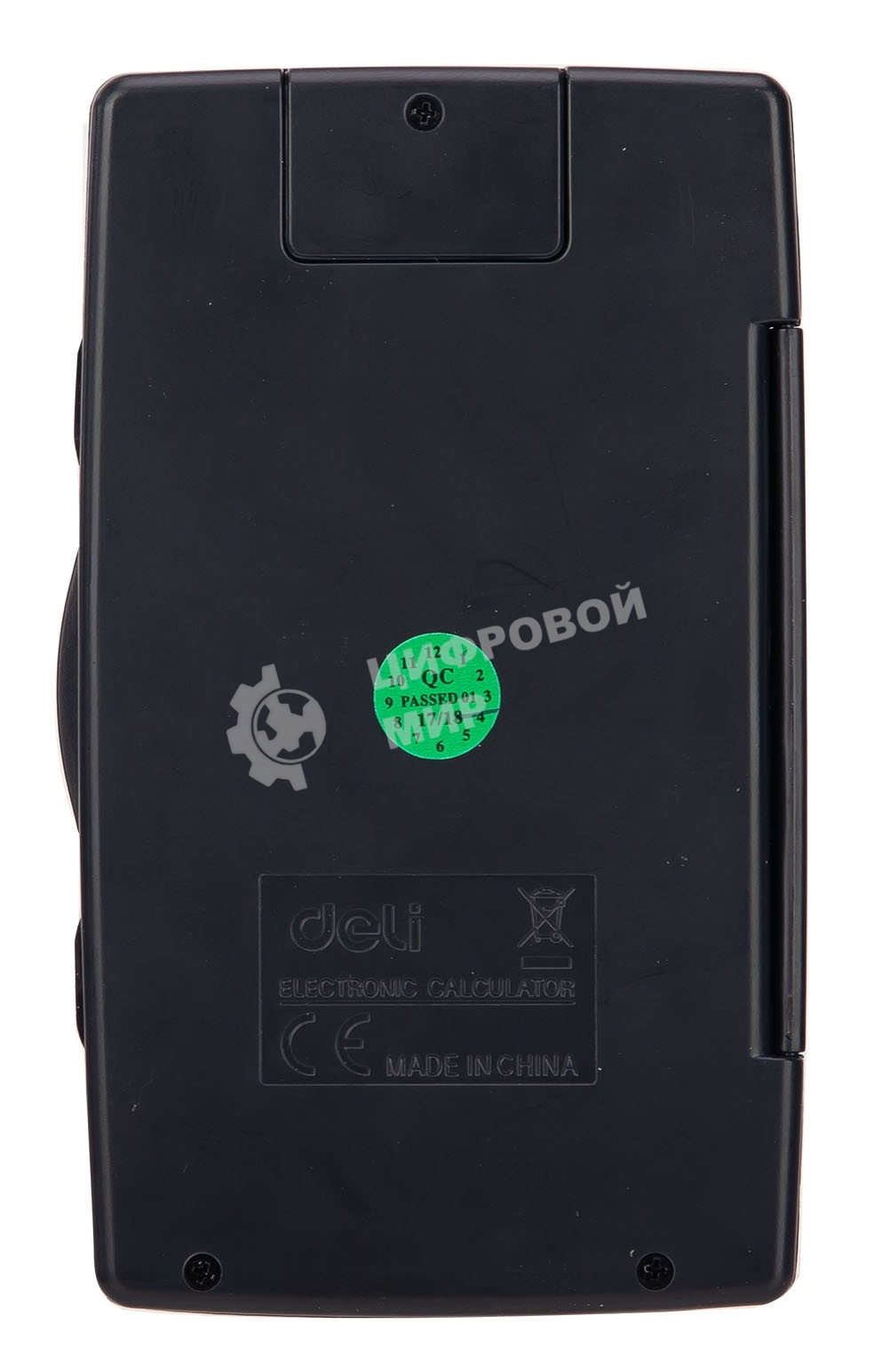 Калькулятор научный Deli E1711 черный 8+2-разр.