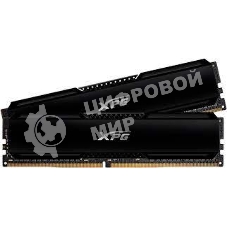 Оперативная память XPG Gaммix D20, DDR4, 32GB (2x16GB), 3200MHz, CL16, UDIMM, с радиатором, черный