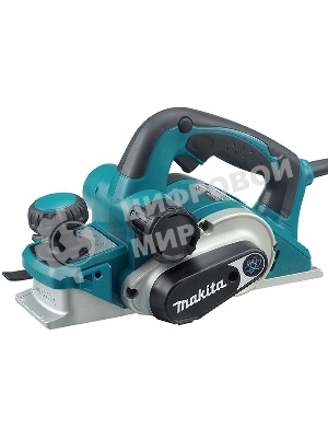 Рубанок Makita KP0810C Рубанок,1050Вт,12000об\м,ширина-82мм,глуб-4мм,3.2кг,кор,парал упор