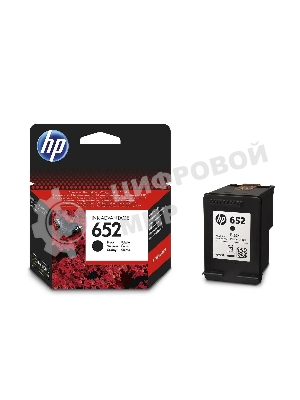 Картридж струйный HP №652 (F6V25AE) черный, 360 стр., для DJ IA 1115/2135/3635/4535/3835/4675