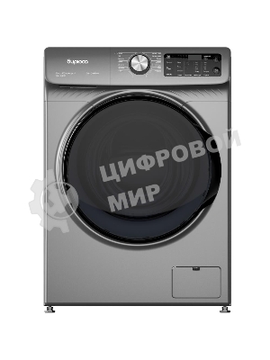 Стиральная машина Бирюса WM-SBM1014/15 M Металлик, загрузка фронтальная 10 кг, 1400 об/мин, класс А+++