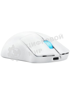 Мышь беспроводная ASUS ROG Harpe Ace Mini белый, 42000 dpi, радиоканал, Bluetooth, USB, кнопки - 5
