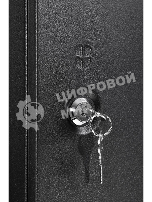 Шкаф телекоммуникационный настенный разборный ЦМО ЭКОНОМ 12U (600 x 650) дверь металл, черный (ШРН-Э-12.650.1-9005)