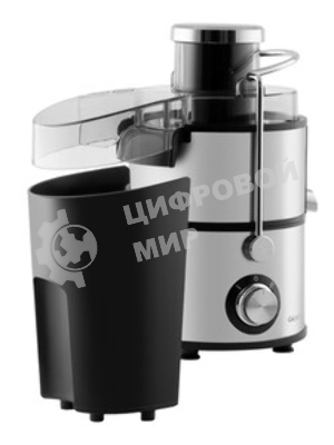 Соковыжималка GALAXY LINE GL 0809 серебристый, центробежная, 1200 Вт, 500 мл, механическое