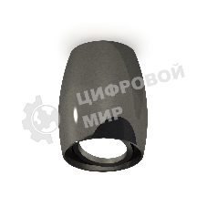 Светильник Ambrella Light XS1123002 DCH/PBK черный хром/черный полированный MR16 GU5.3 (C1123, N7002)