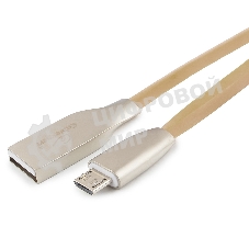 Кабель USB2.0 Cablexpert CC-G-mUSB01Gd-1M, AM/microB, серия Gold, длина 1м, золотой, блистер