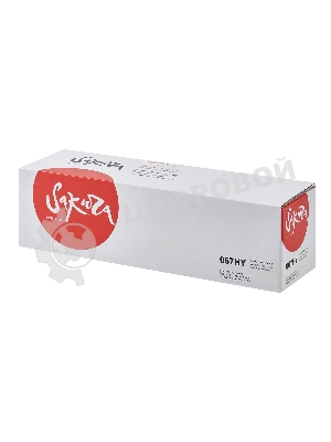 Картридж Sakura 067HY (5103C002) для Canon, желтый, 2350 к.