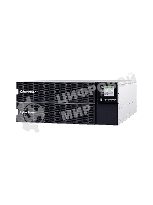Источник бесперебойного питания CyberPower OL10KERTHD Online 10000VA/10000W USB/RS-232/Dry/EPO/SNMPslot/BM/ENV/RJ11/45/ВБМ (6 IEC С13, 1 IEC C19, terminal)