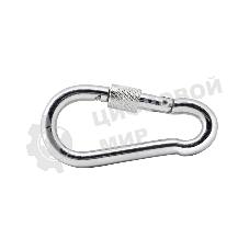 Карабин с гайкой DIN 5299D, 6,0 мм