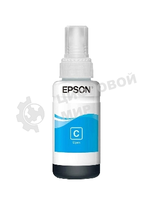 Чернила для Epson C13T66424A Epson L100 (cyan) 70 мл