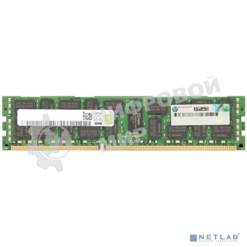 Оперативная память HPE, DDR3, 16GB (1x16 GB), 1333 MHz, CL9, ECC, RDIMM