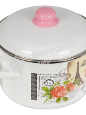 Кастрюля Appetite 1RC221M Лобстер с крышкой, эмалированная сталь. сфер. 5,5 л