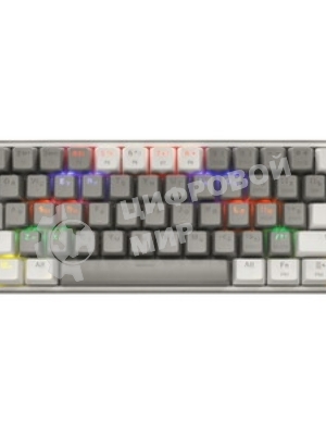 Клавиатура Redragon Fizz проводная, USB Type-A, белый