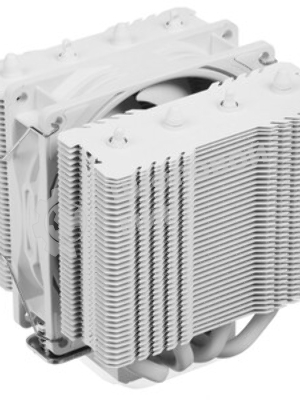 Устройство охлаждения(кулер) Thermalright Peerless Assassin 90 SE Soc-AM5/AM4/1151/1200/1700 белый 4-pin 23.85dB Al+Cu Ret (PA90-SE-WH)