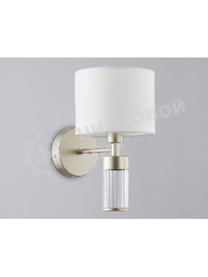 Настенный светильник Ambrella light LH71305 CGD/WH золото/белый E14 max 40W 220*150*260
