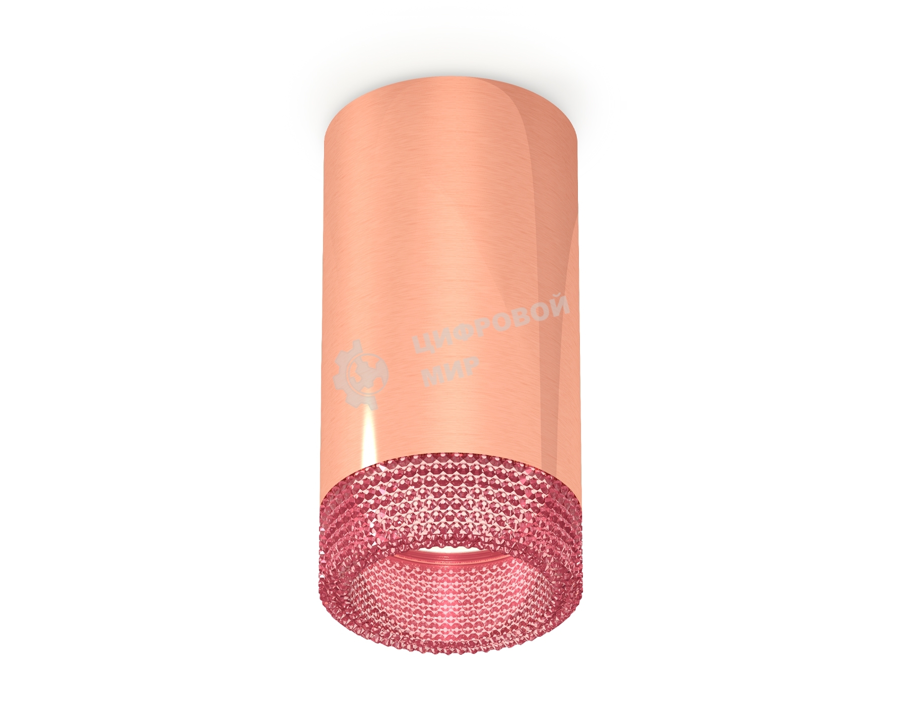 Светильник Ambrella Light XS6326010 PPG/PI золото розовое полированное/розовый MR16 GU5.3 (C6326, N6152)