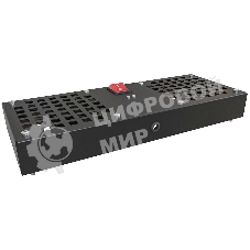 Модуль вентиляторный NTSS (NTSS-SWFAN2/6-8-10-BL) 2 вент. с термостатом с контроллером черный (упак.:1шт)
