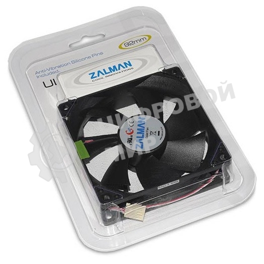 Вентилятор для корпуса Zalman ZM-F2 PLUS (SF) черный, 92 мм, 1500 об/мин, 23 дБ, 3 pin