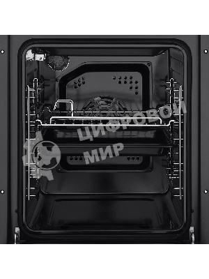 Шкаф духовой электрический Maunfeld EOEM516S, встраиваемый, 51л, дверца с 2 стеклами, нержавеющая сталь