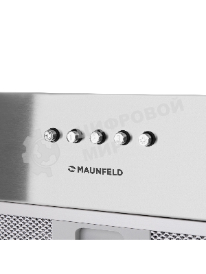 Вытяжка встраиваемая Maunfeld Crosby SINGL 60 нержавеющая сталь, 60 см, 850 куб. м/ч, 48 дБ