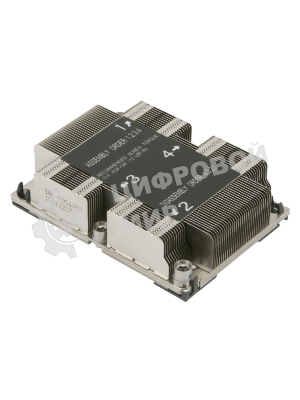 Радиатор 1U Passive CPU HS for X11 Purley, Narrow Retention Mechanism