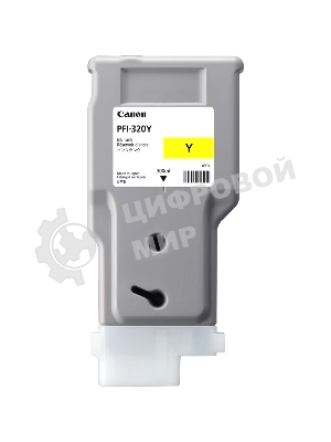 Картридж струйный Canon PFI-320 Y 2893C001 желтый (300мл) для Canon Canon imagePROGRAF TM-200/205