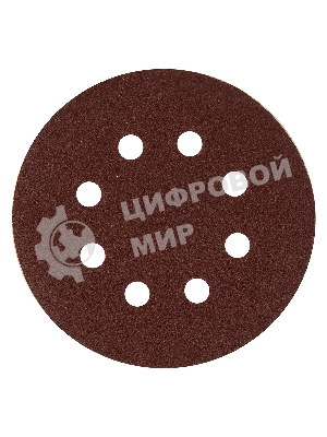 Круг абразивный Matrix на ворсовой подложке под 