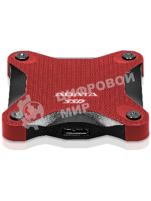 Внешний SSD ADATA SD620, 2TB, USB 3.2 Gen 2 Type-A, R/W 550/480, красный